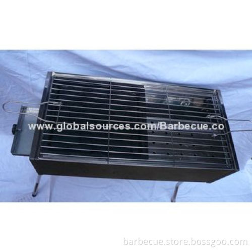 Foldable BBQ Grill, Ash Tray, Made of Stainless Steel, Easy to Clean